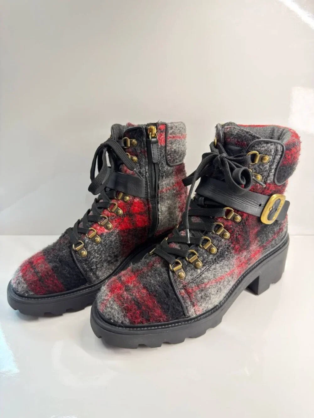 Tod’s Wool Hiking Boots – Women’s EU 38.5 / US 8 - Picture 5 of 16